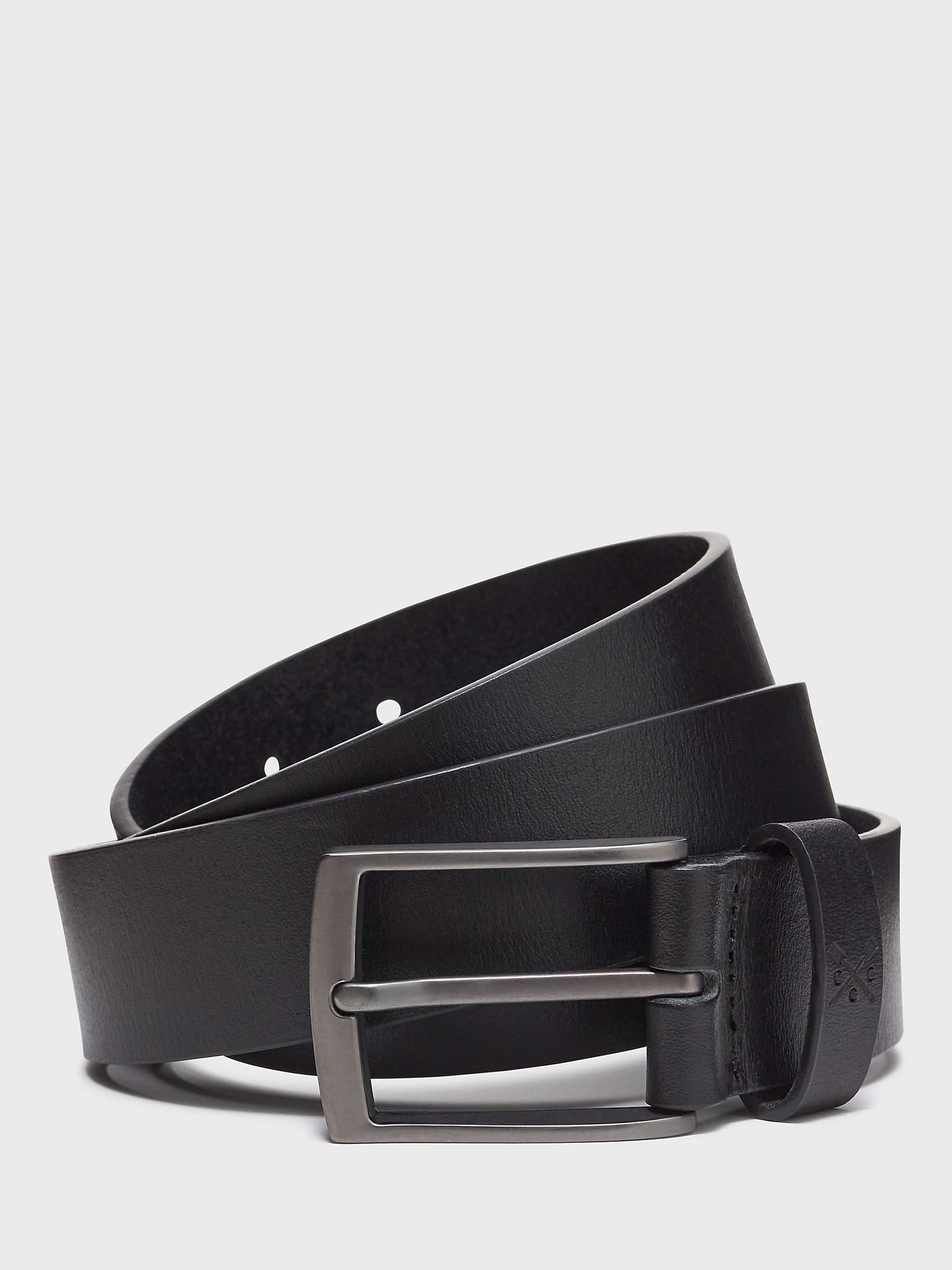 Buy Crew Clothing Smart Classic Leather Belt Online at johnlewis.com