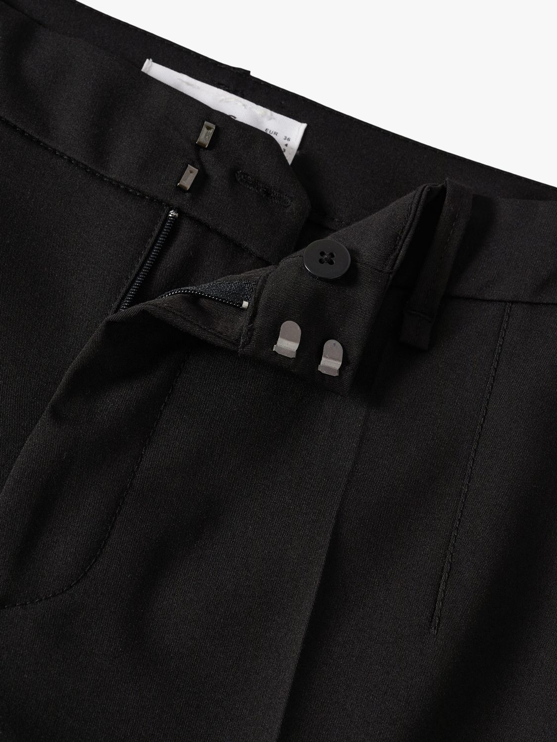 Mango Greta Suit Trousers, Black at John Lewis & Partners