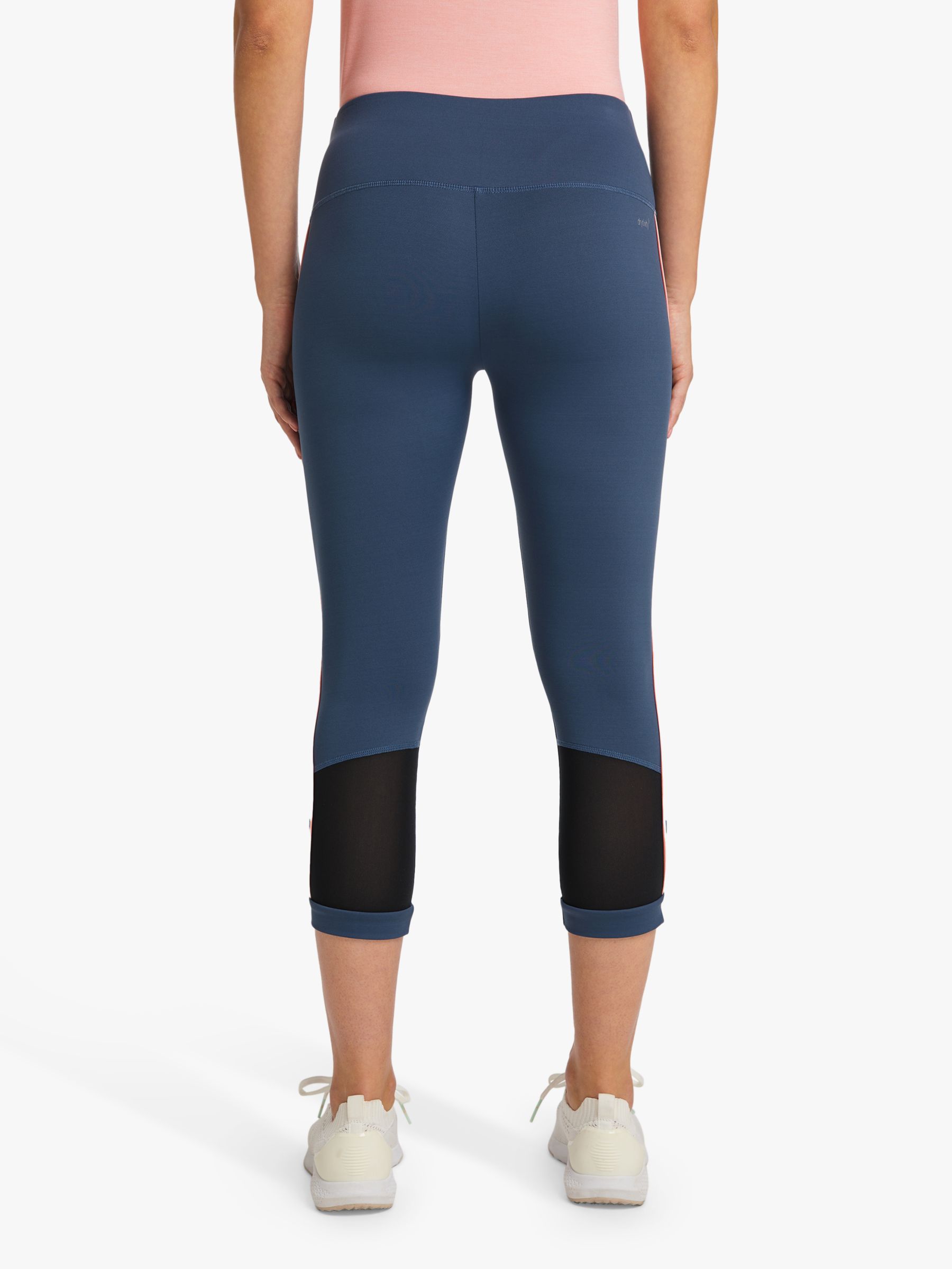 Venice Beach Kimberly 3/4 Leggings, Denim Power Peach at John