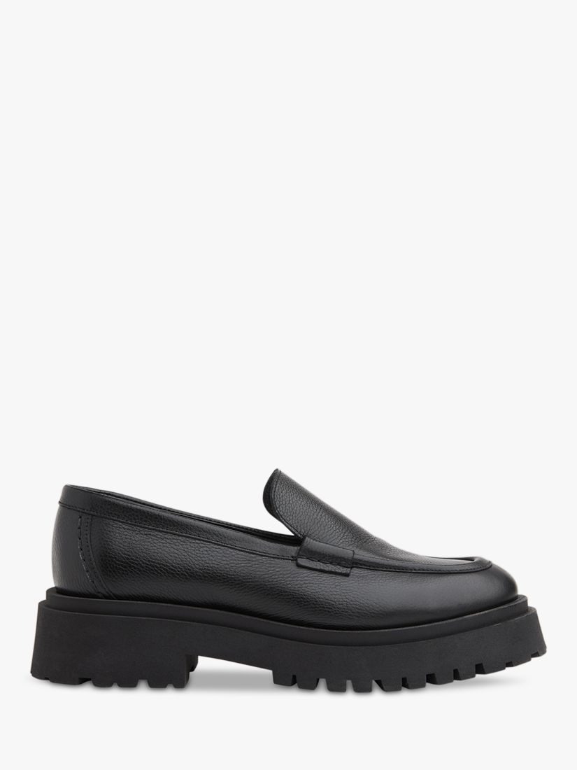 Buy Whistles Aerton Leather Chunky Loafers Online at johnlewis.com