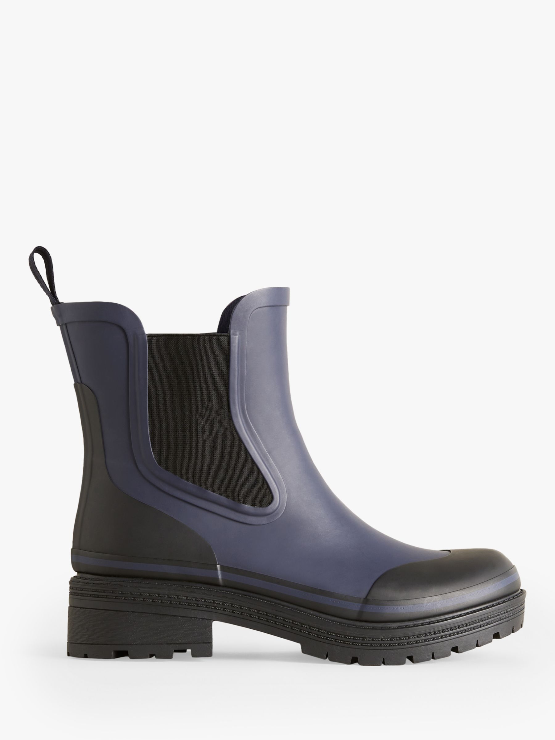 Boden Chelsea Wellington Boots, Navy at John Lewis & Partners