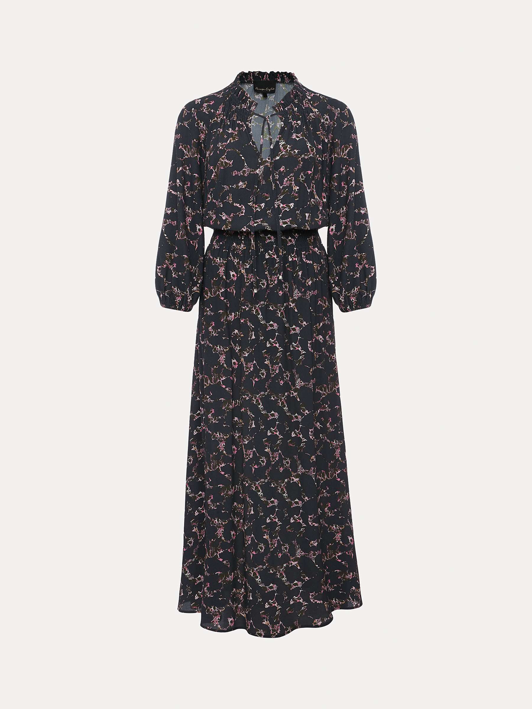 Buy Phase Eight Phillipa Marble Maxi Dress, Carbon/Multi Online at johnlewis.com
