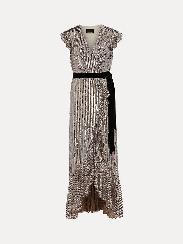 Phase Eight Enja Sequin Maxi Dress, Gold