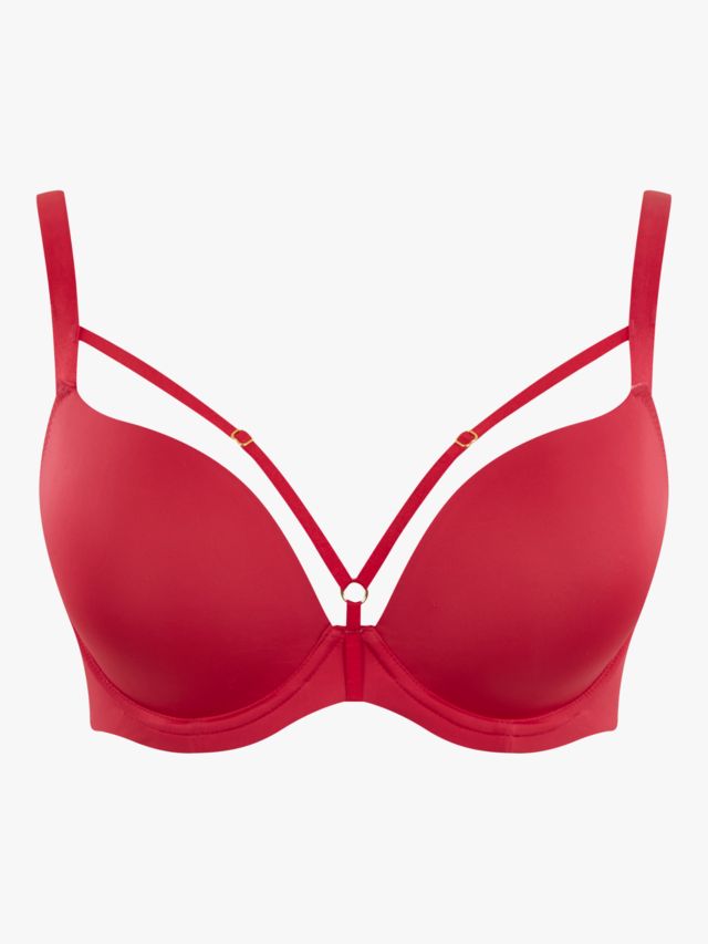 Panache Faith Amour Plunge Bra, Scarlet, 28E