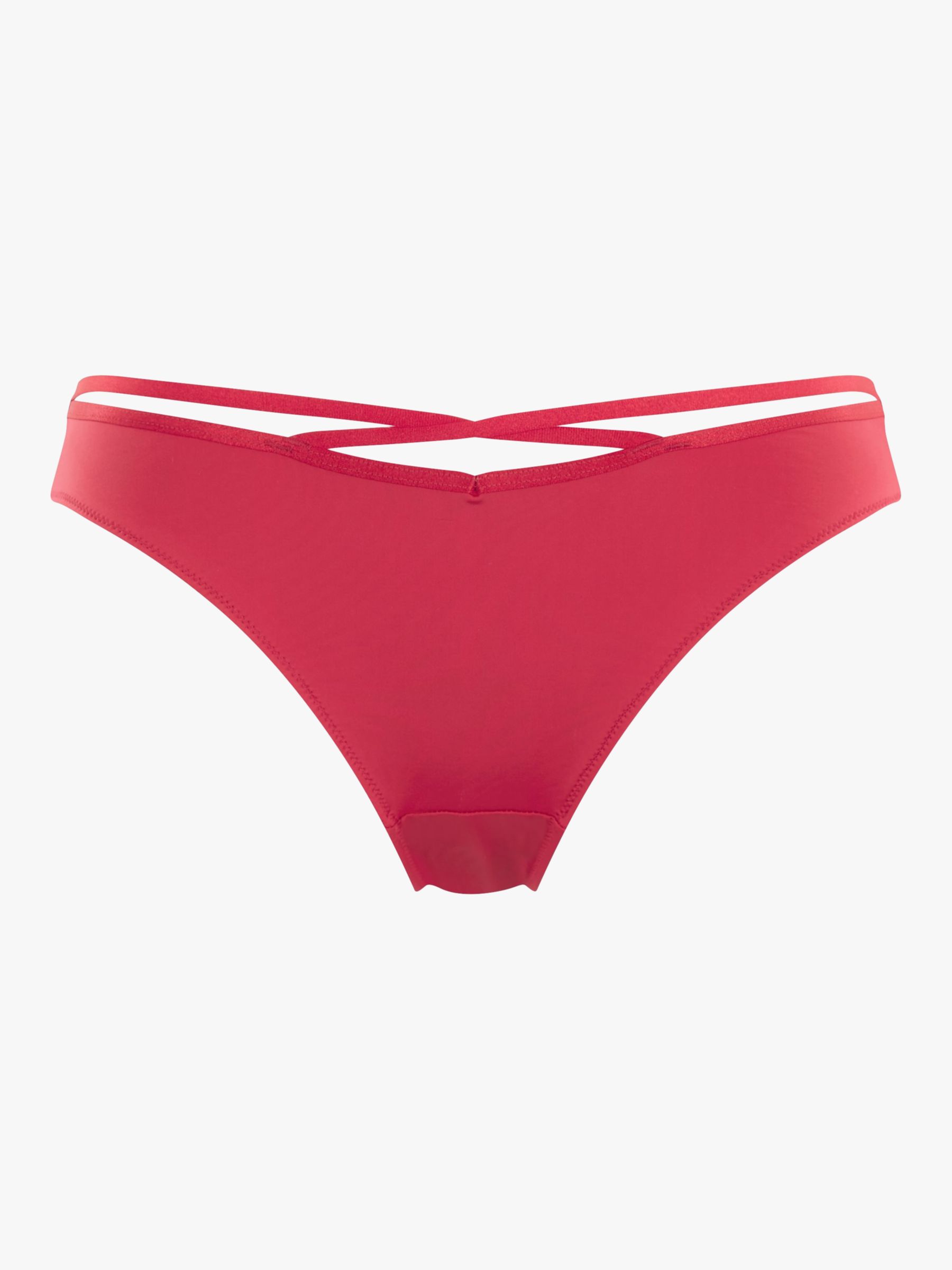 Panache Faith Amour Brazilian Briefs, Scarlet at John Lewis & Partners