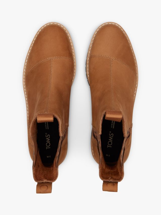 Toms clearance cognac leather