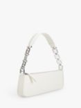 Mango Mandy Chain Link Handbag, Natural White