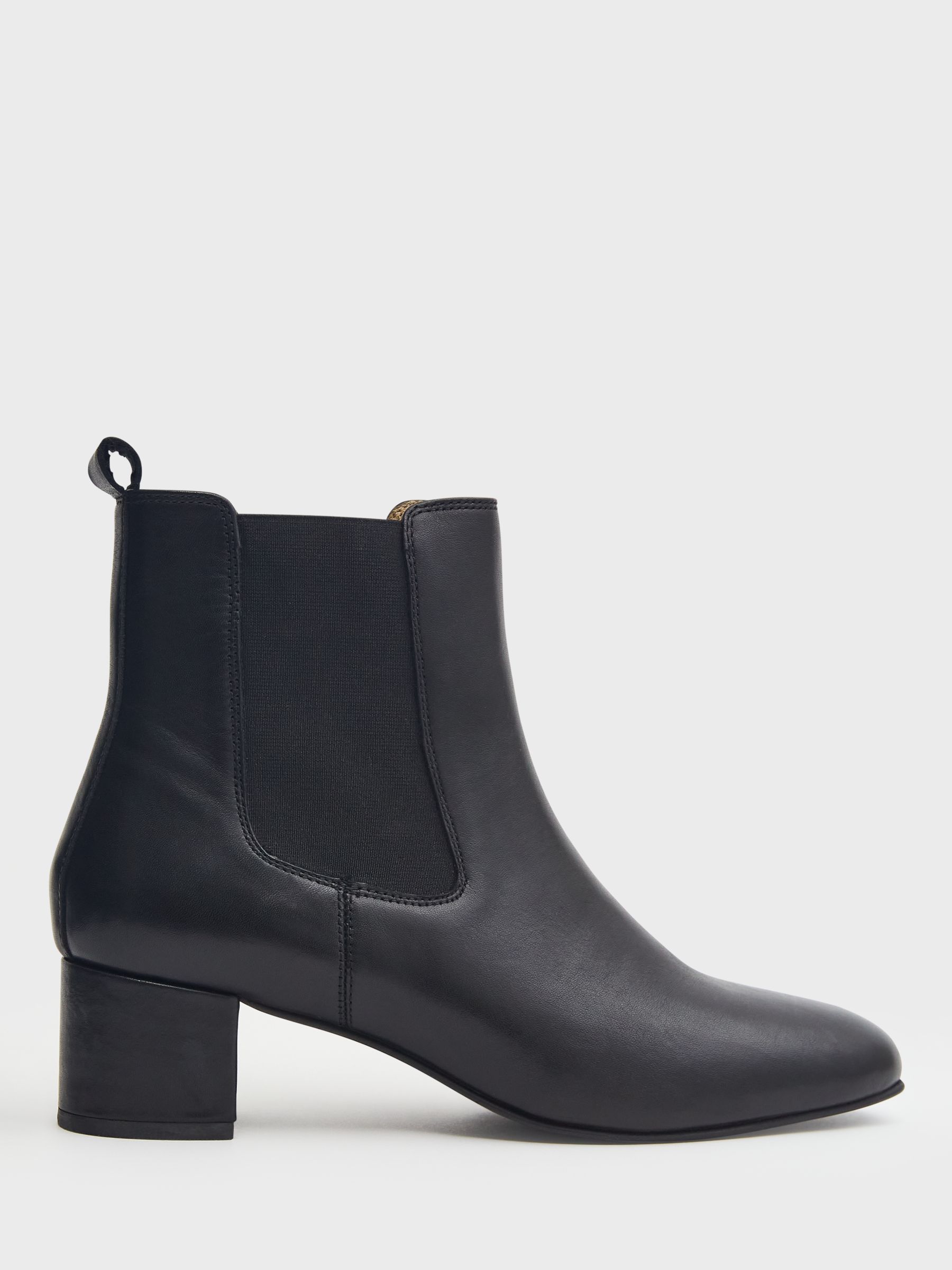 Crew Clothing Diana Leather Chelsea Boots at John Lewis & Partners