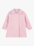 Trotters Baby Wool Blend Knitted Jacket, Pale Pink