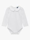 Trotters Baby Milo Jersey Bodysuit, White
