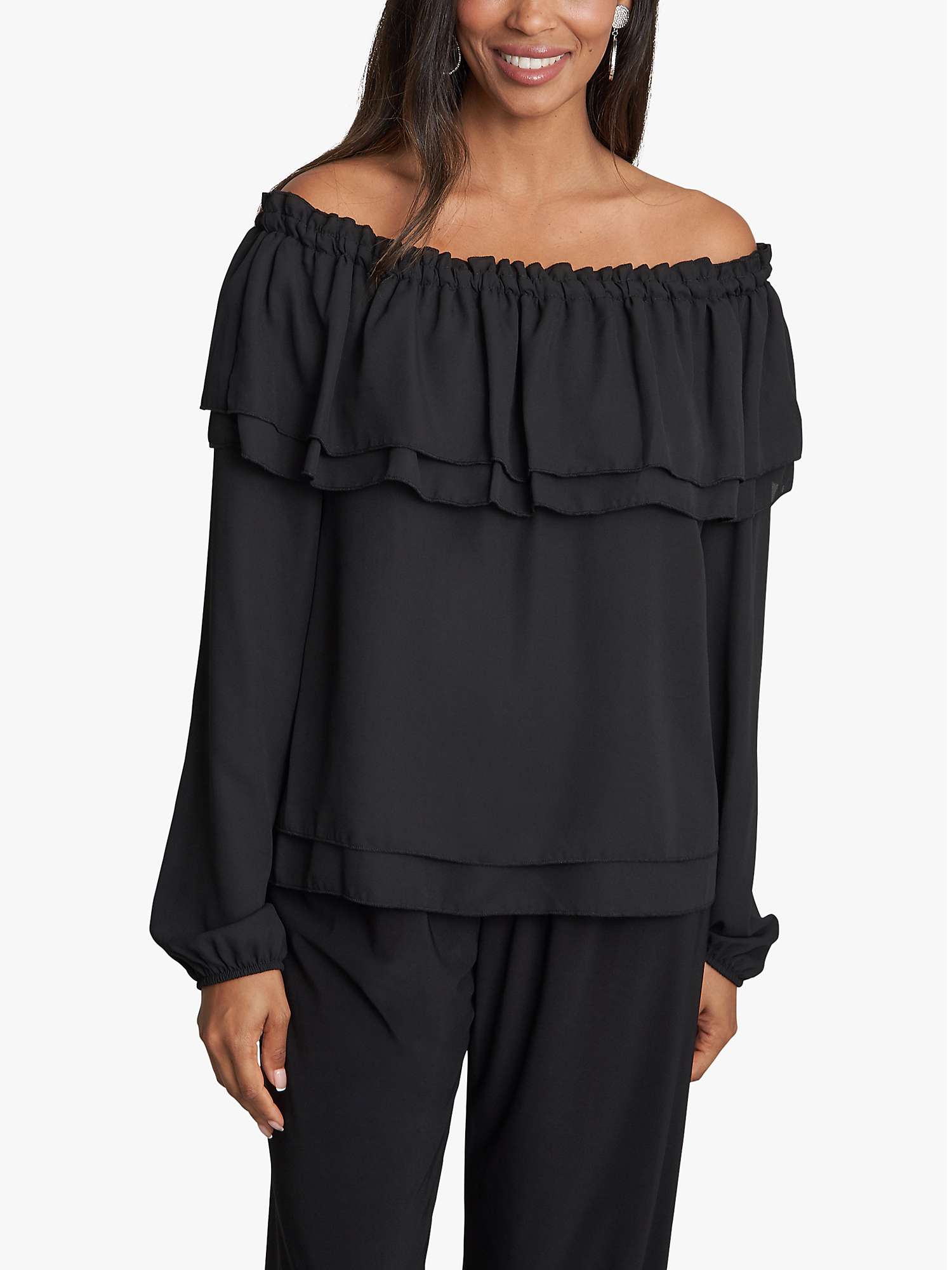 Buy Gina Bacconi Tamora Tiered Blouse Online at johnlewis.com