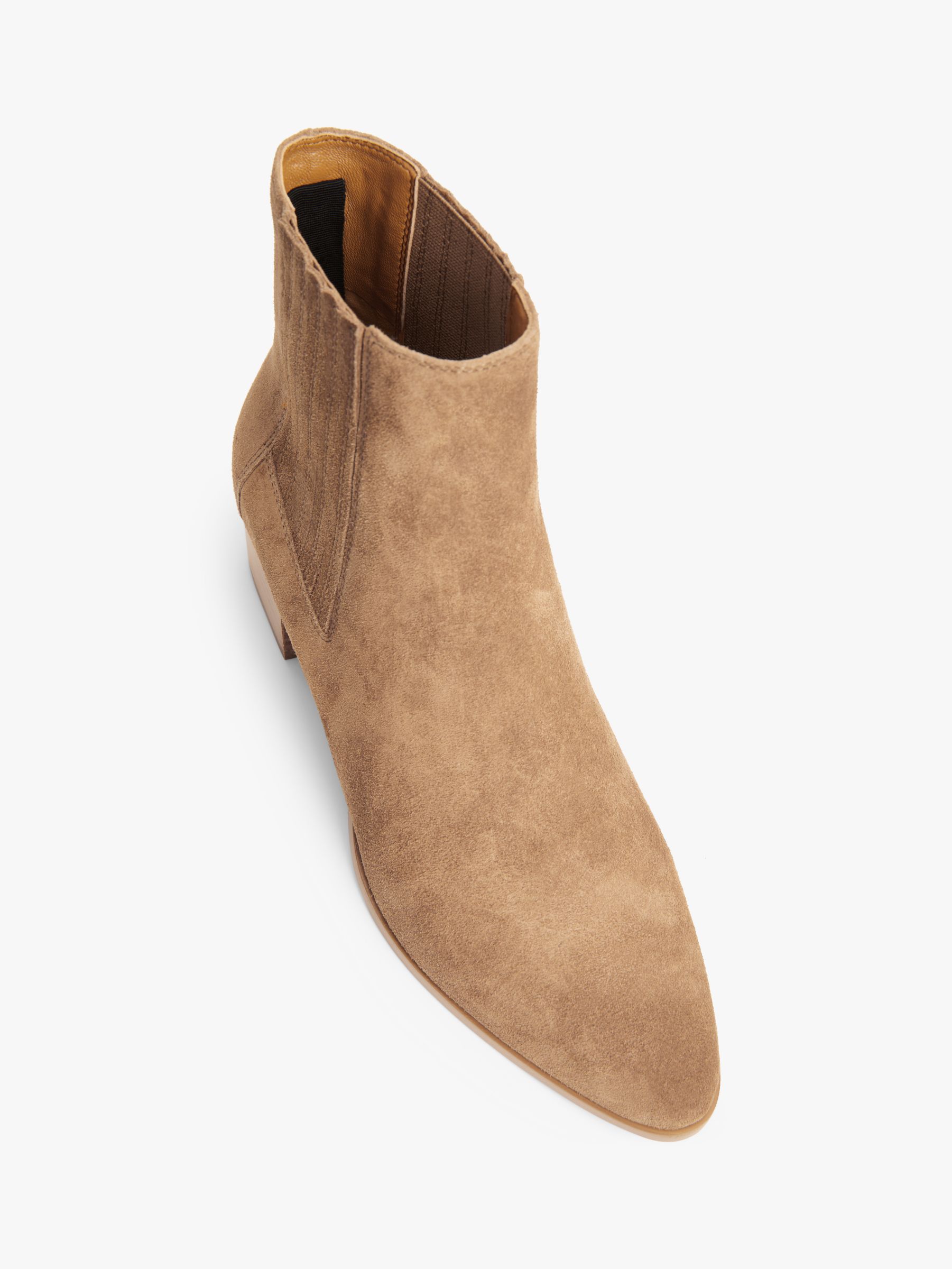 rag & bone Rover Suede Boots, Camel at John Lewis Partners