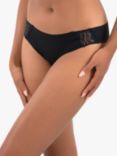 Myla Rose Chester Square Hipster Knickers, Black
