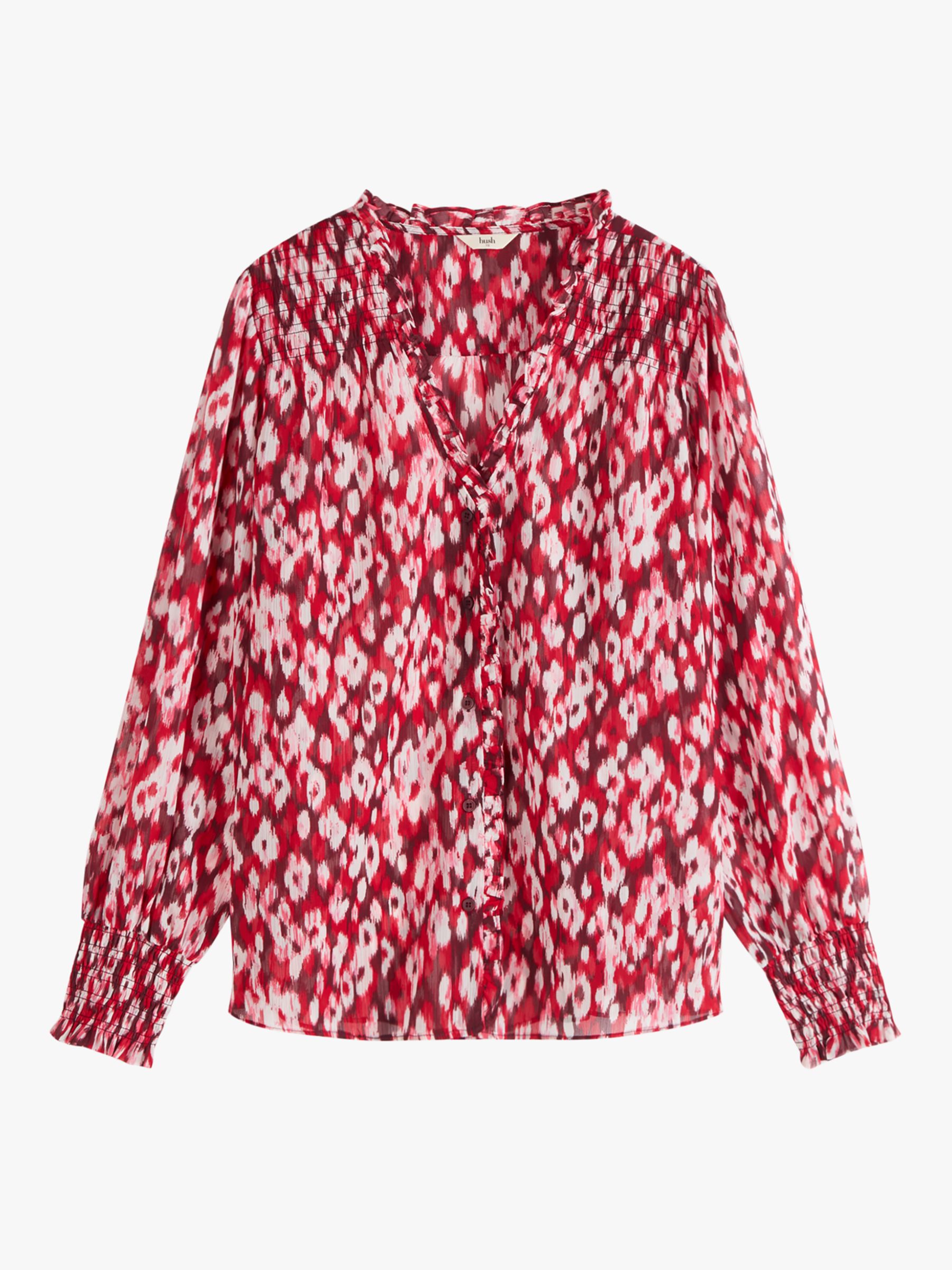 HUSH Emilie V-Neck Blouse