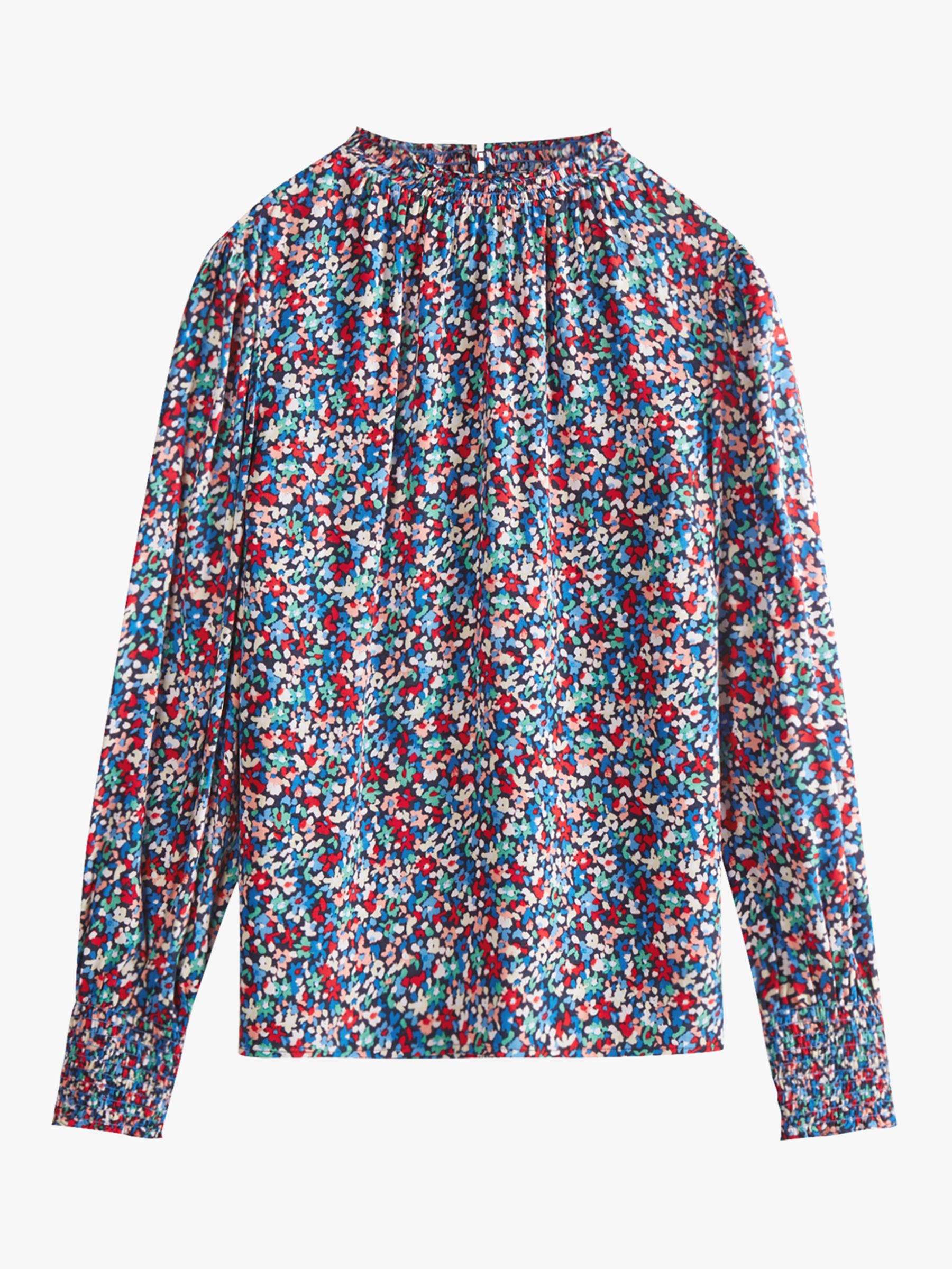 hush Monica Floral Print Top, Multi at John Lewis & Partners