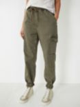 HUSH Washed Cargo Trousers, Khaki