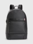 Tommy Hilfiger Central Plain Backpack, Black