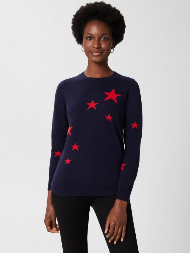 Star shop print sweater