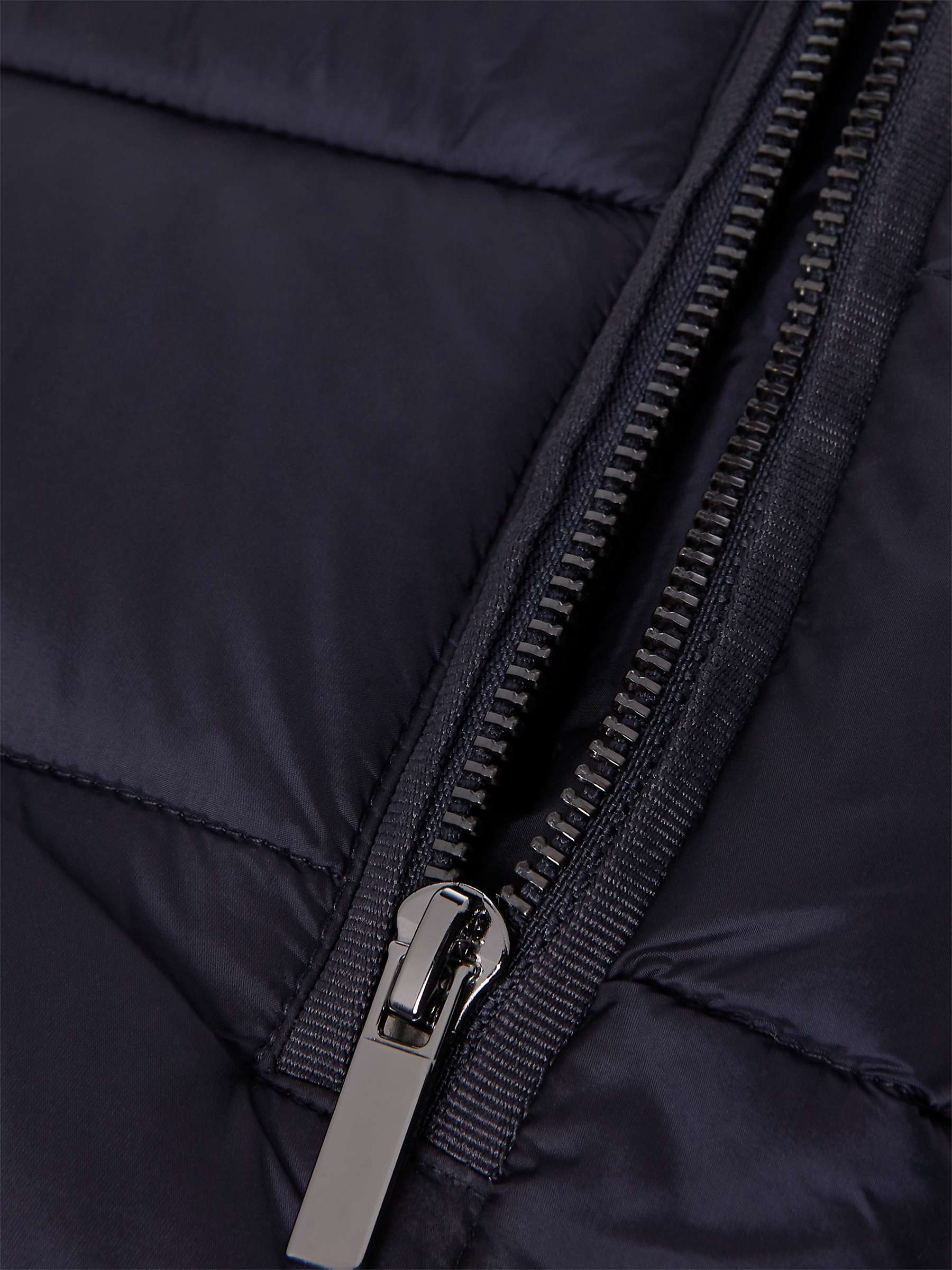 Buy Hobbs Katarina Puffer Jacket, Navy Blue Online at johnlewis.com