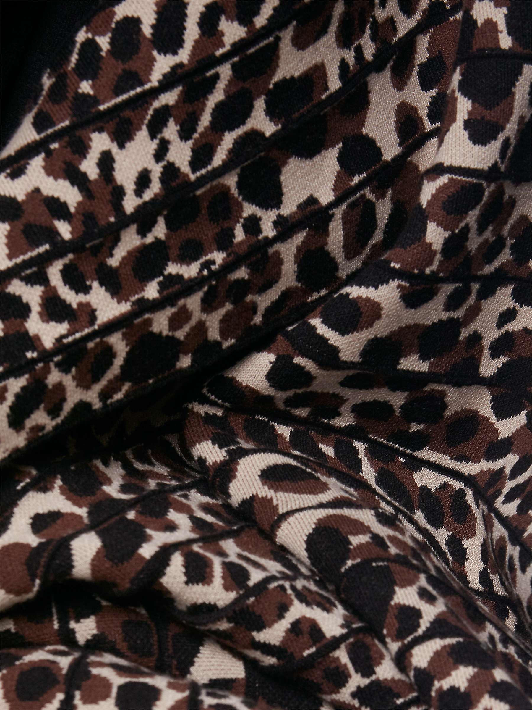 Buy Hobbs Harlie Leopard Midi Dress Online at johnlewis.com