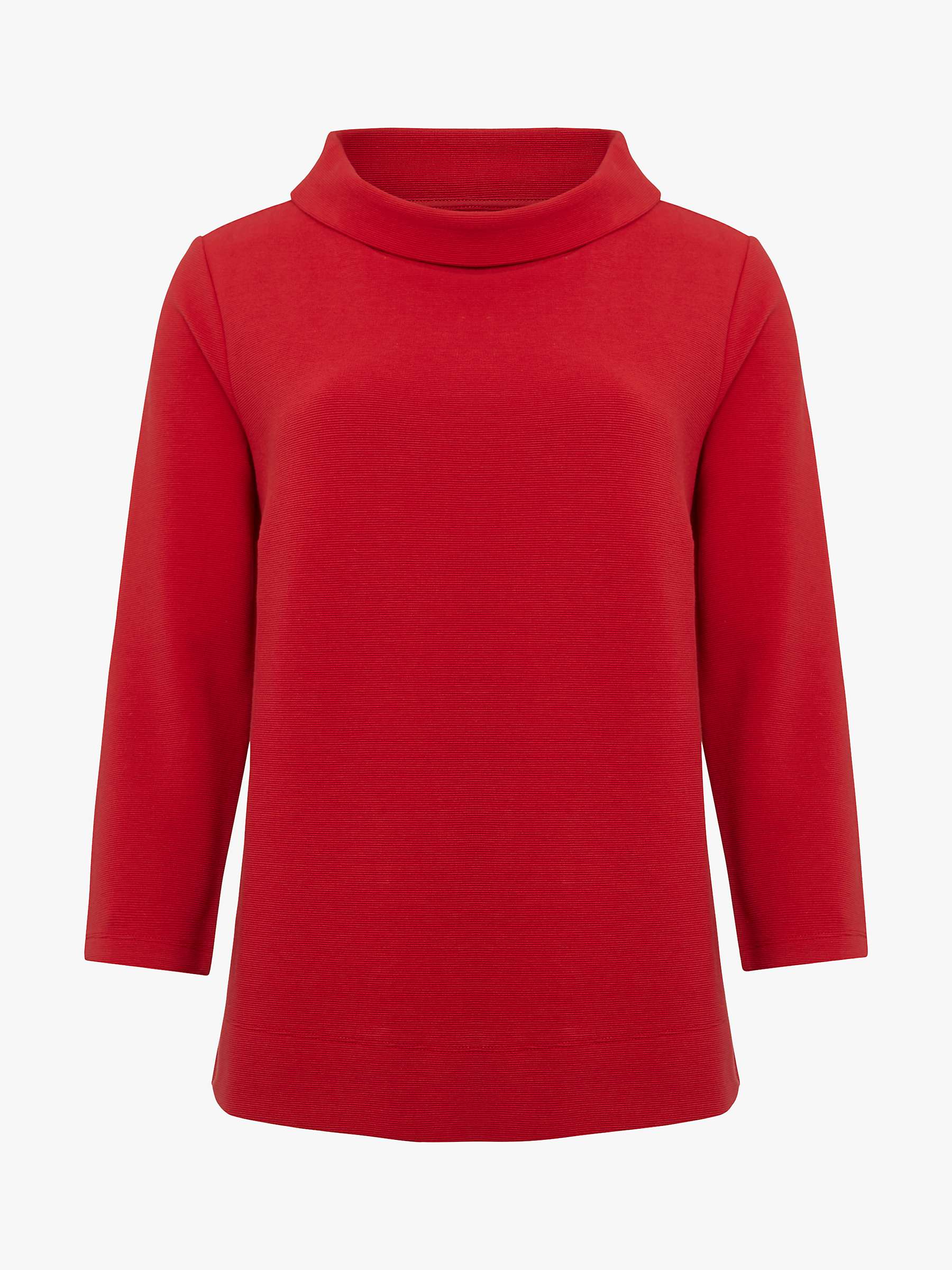 Buy Hobbs Betsy Roll Neck Top Online at johnlewis.com