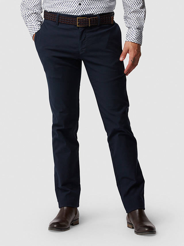 Rodd & Gunn Motion 2 Custom Fit Trousers, Navy