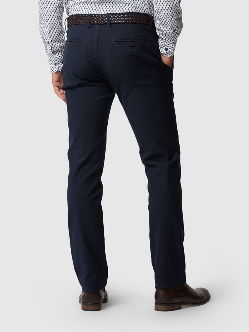 Rodd & Gunn Motion 2 Custom Fit Trousers, Navy, 28S