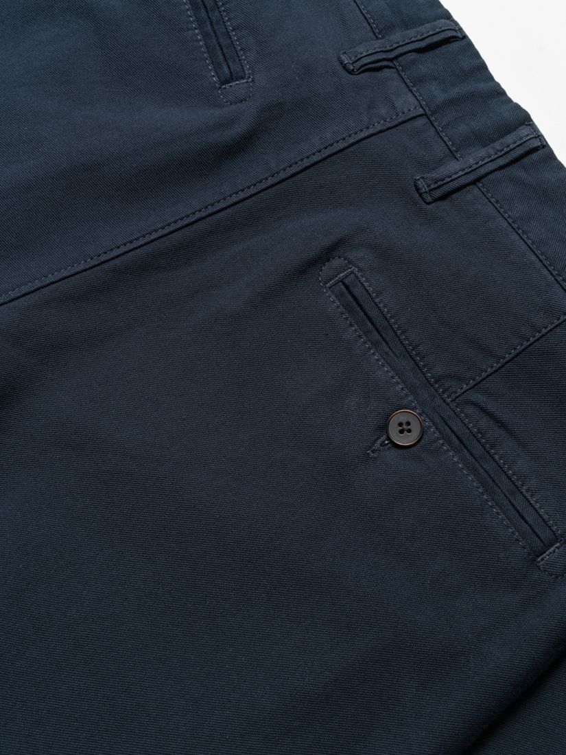 Rodd & Gunn Motion 2 Custom Fit Trousers, Navy at John Lewis & Partners