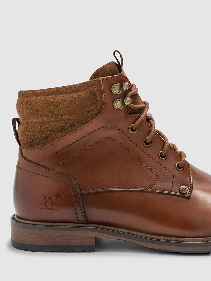 Buy Rodd & Gunn Dunedin Leather Military Boots Online at johnlewis.com