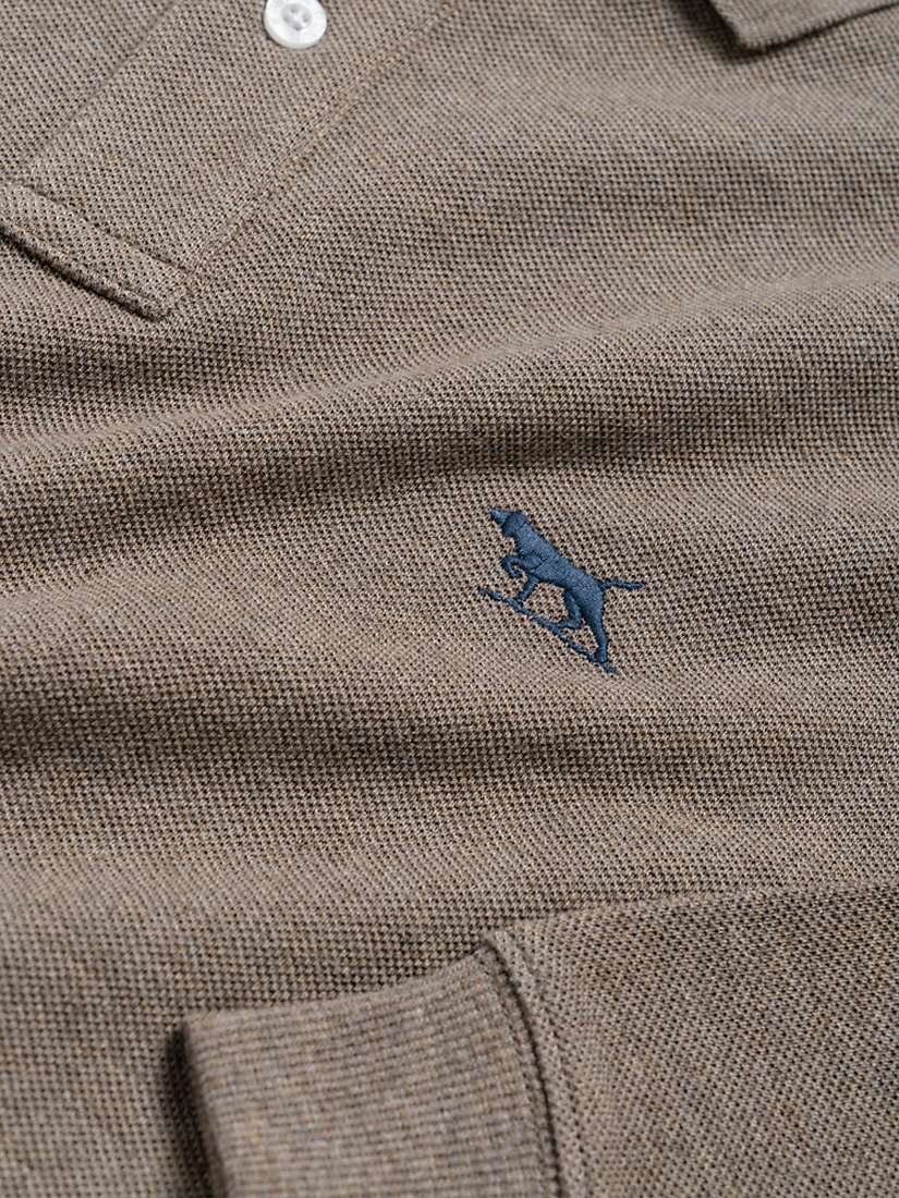 Buy Rodd & Gunn Gunn Cotton Slim Fit Long Sleeve Polo Shirt Online at johnlewis.com