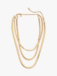 HUSH Aster Snake Chain Layered Necklace