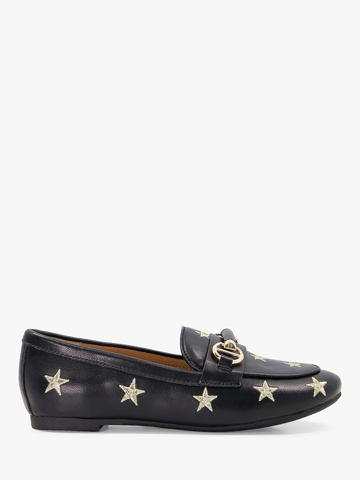 Buy Dune Kids' Gia Star-Motif Loafer School Shoes Online at johnlewis.com