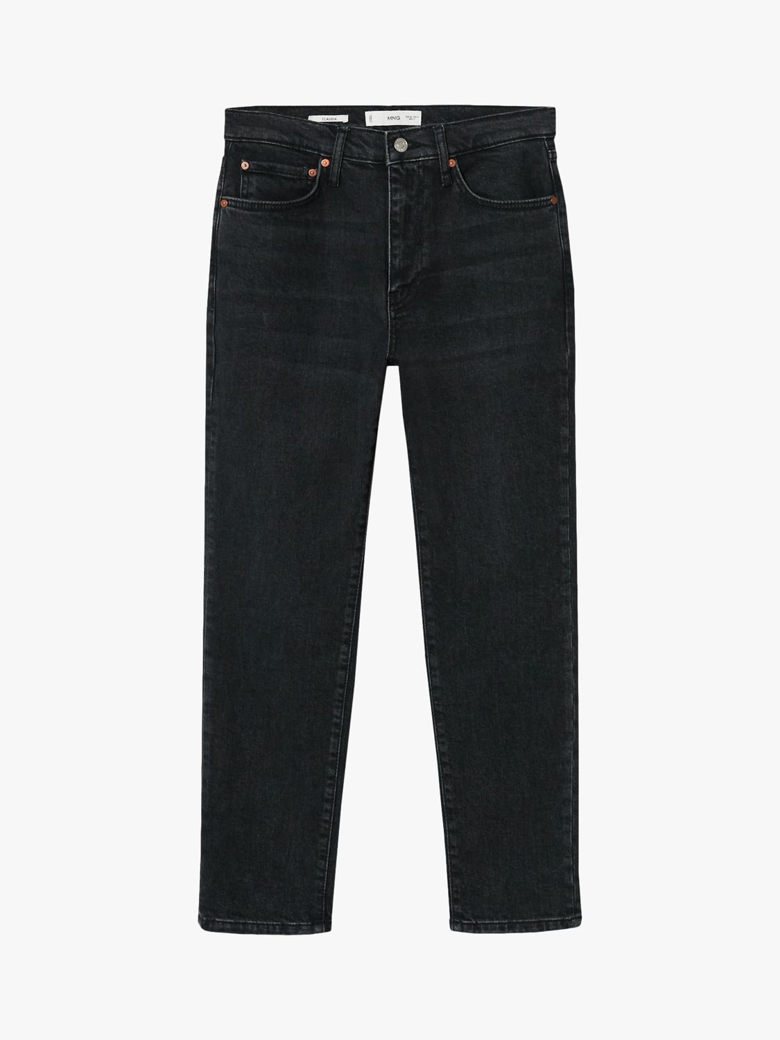 Buy Mango Claudia Slim Leg Cropped Jeans Online at johnlewis.com