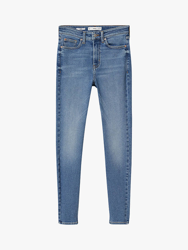 Mango Soho Skinny Jeans, Light Blue