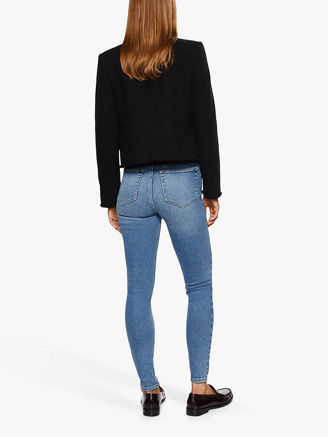 Mango Soho Skinny Jeans, Light Blue