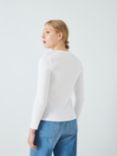 John Lewis Long Sleeve Organic Cotton T-Shirt