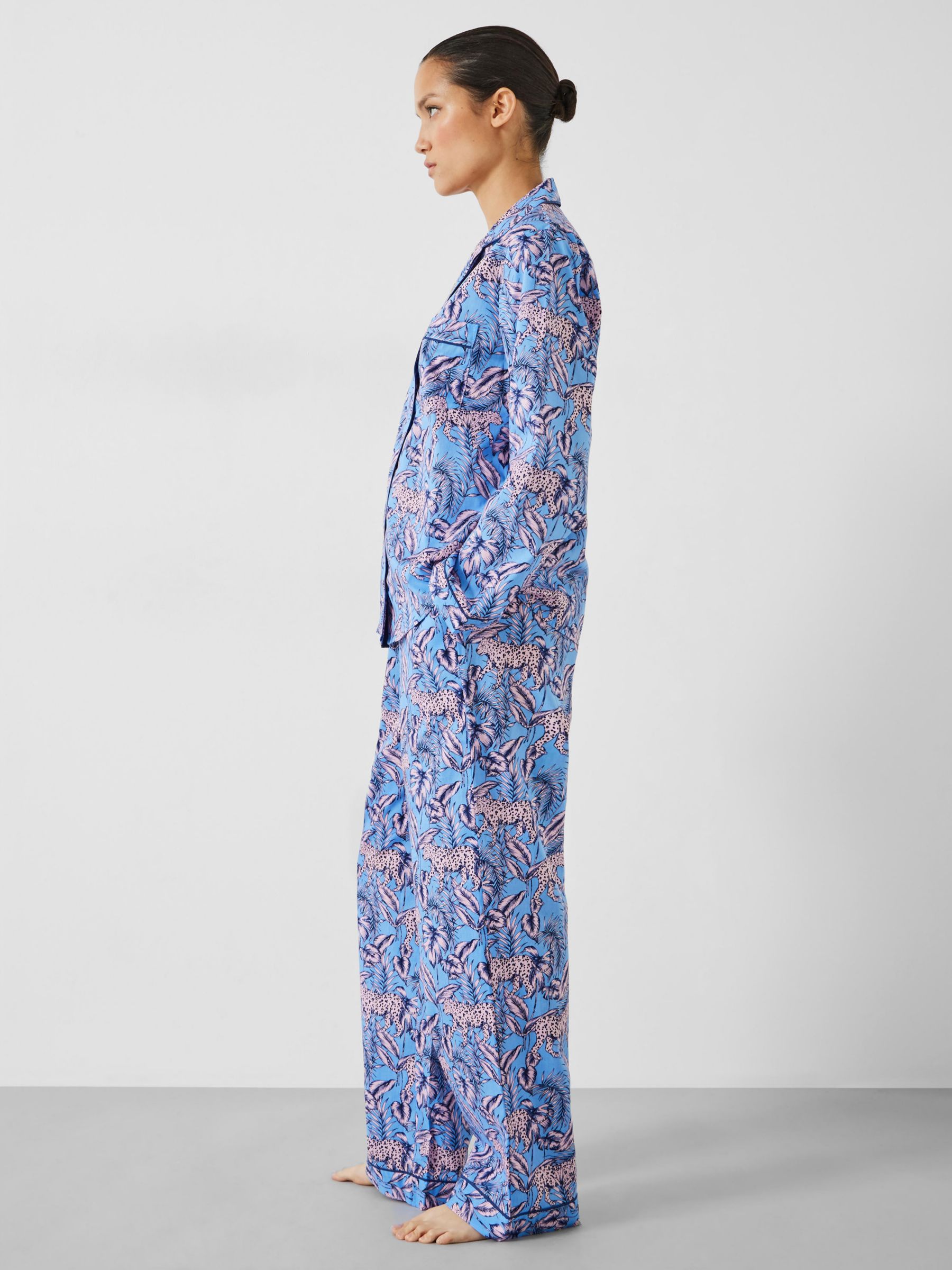 Buy HUSH Isla Printed Cotton Pyjama Set Online at johnlewis.com