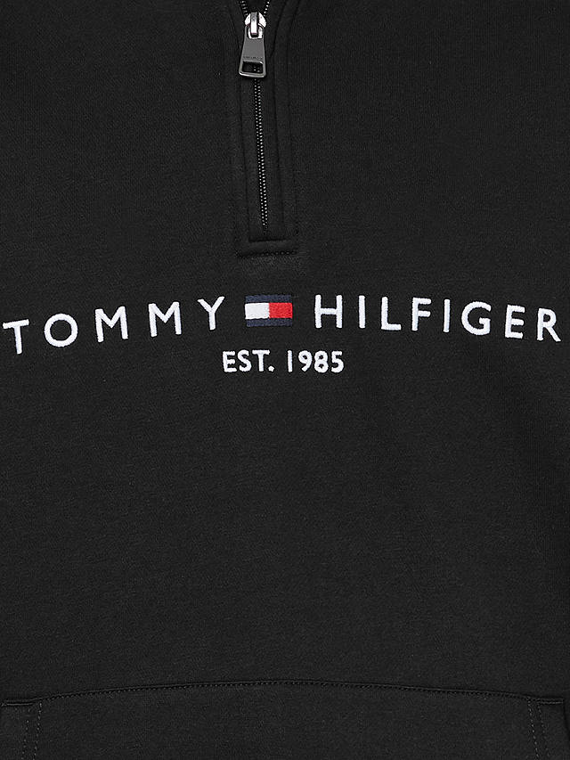 Tommy Hilfiger Mock Neck Sweatshirt, Black