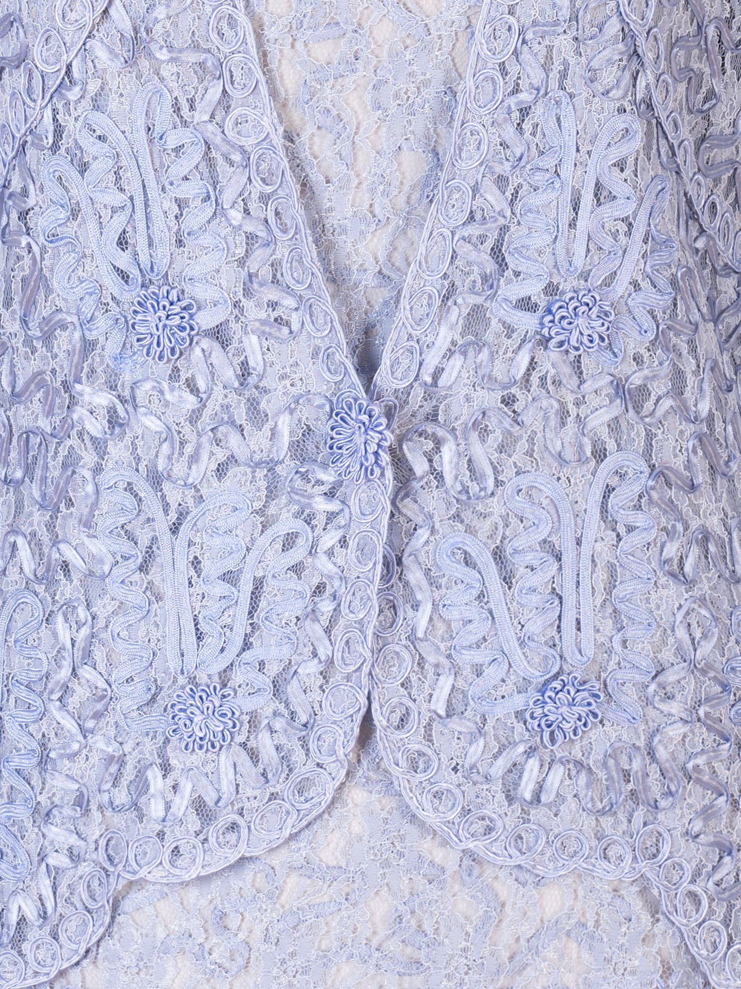 Buy chesca Luxe Lace Jacket, Lilac Online at johnlewis.com