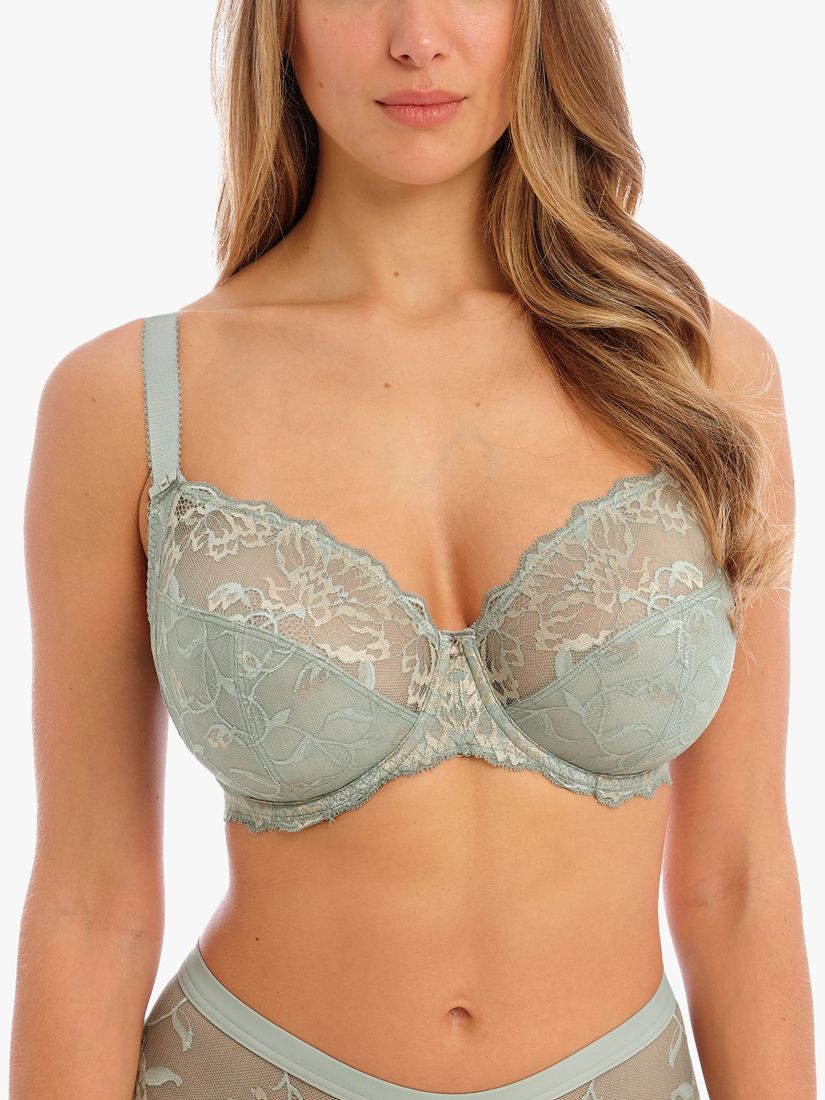 Calvin Klein Ultra Comfort Lace Bralette, Nymphs Thigh at John Lewis &  Partners