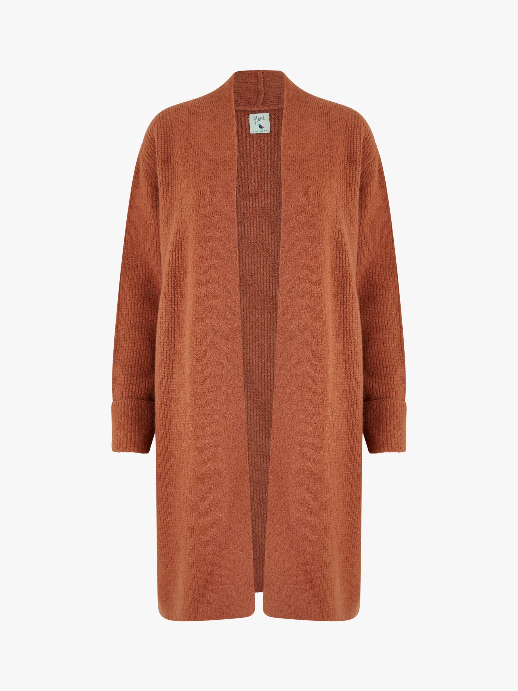 Rust coloured shop cardigans