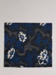 Ted Baker Frilina Floral Print Scarf, Dark Blue