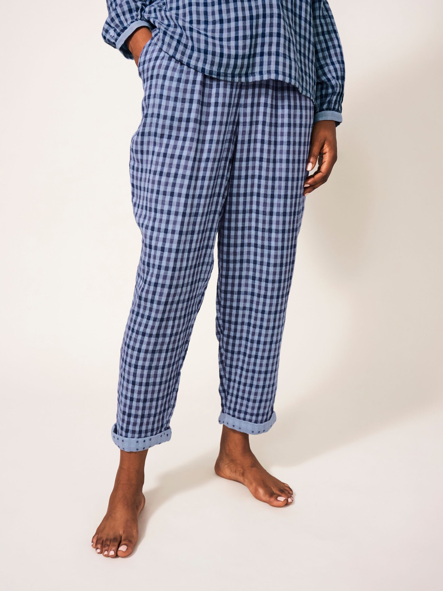 UO Check Print Pyjama Bottoms  Print pajamas, Pyjama bottoms