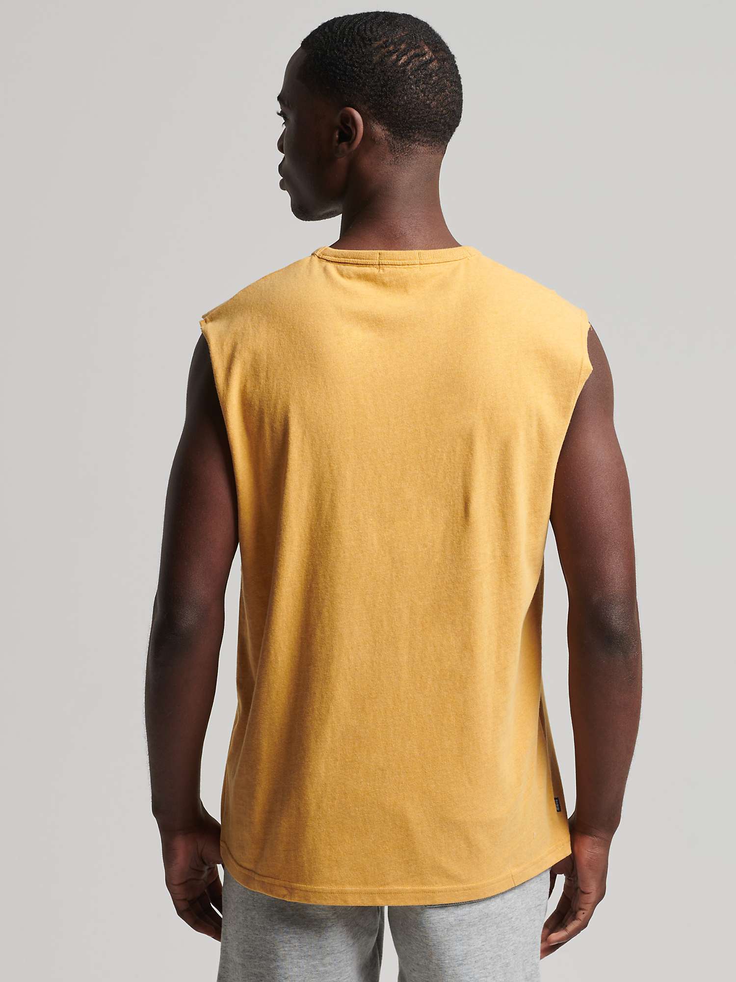 Buy Superdry Classic Organic Cotton Tank Top Online at johnlewis.com