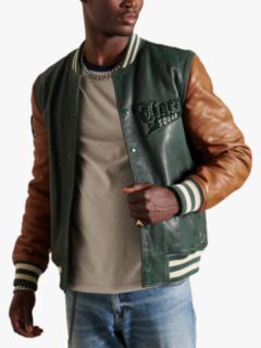 Forest Green Varsity Jacket