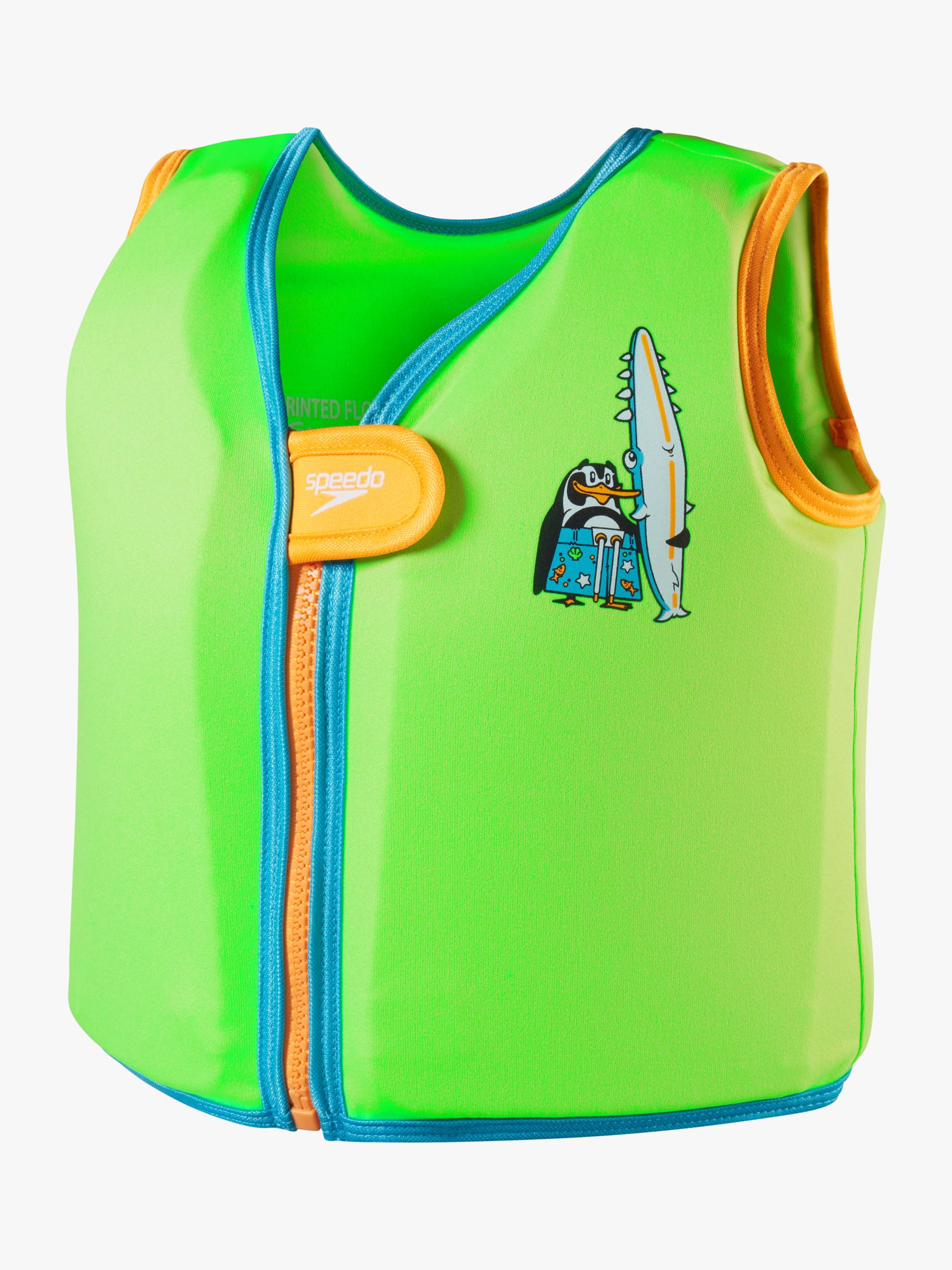 Speedo Baby Penguin Float Vest, Azure Blue/Fluro, 1-2 years