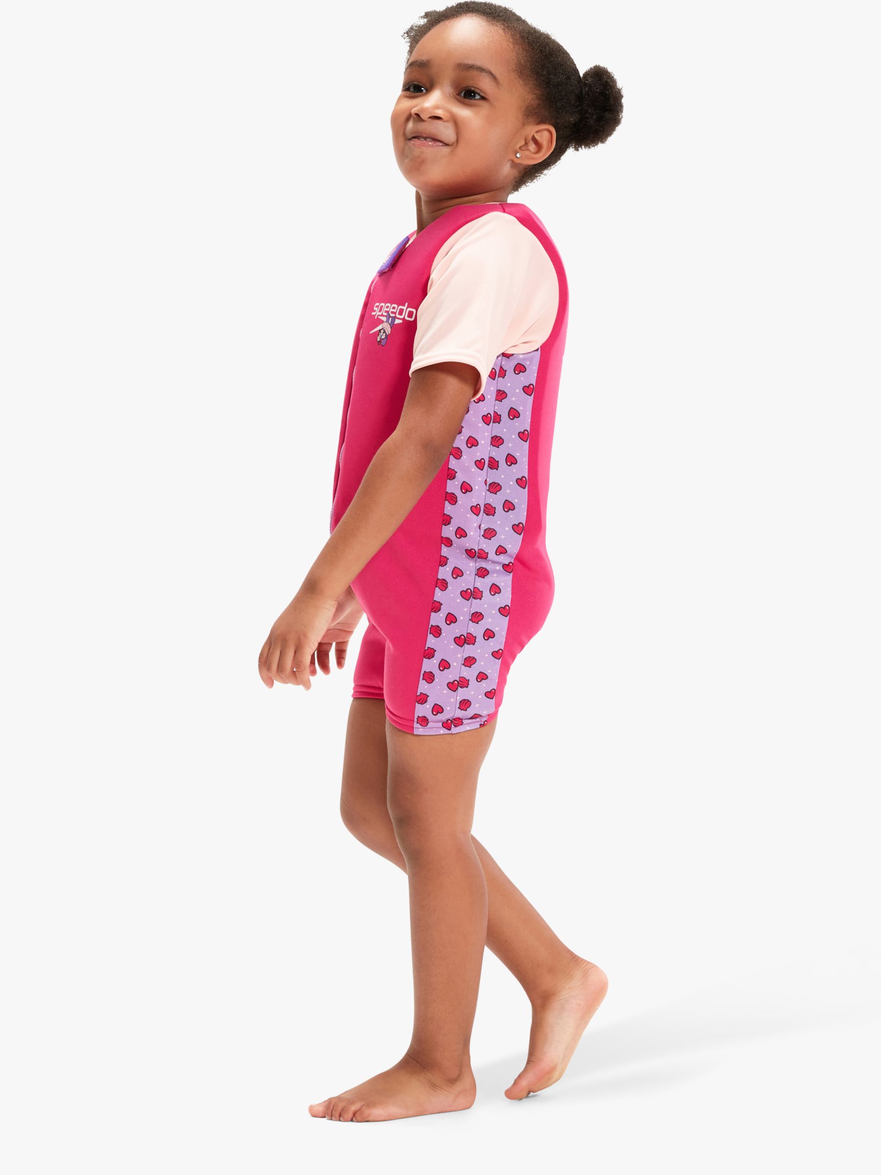 Speedo Baby Seal Floatsuit, Miami Lilac/Cherry, 2-3 years