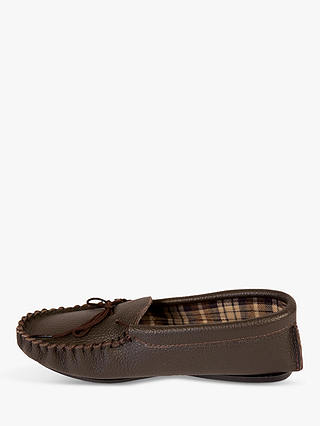 Celtic & Co. Golf Leather Moccasins, Brown
