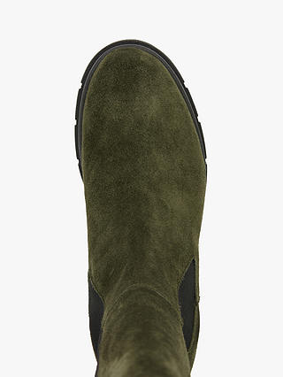 Celtic & Co. Chunky Tall Suede Chelsea Boot