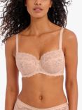 Freya Offbeat Underwired Side Support Bra, Natural Beige